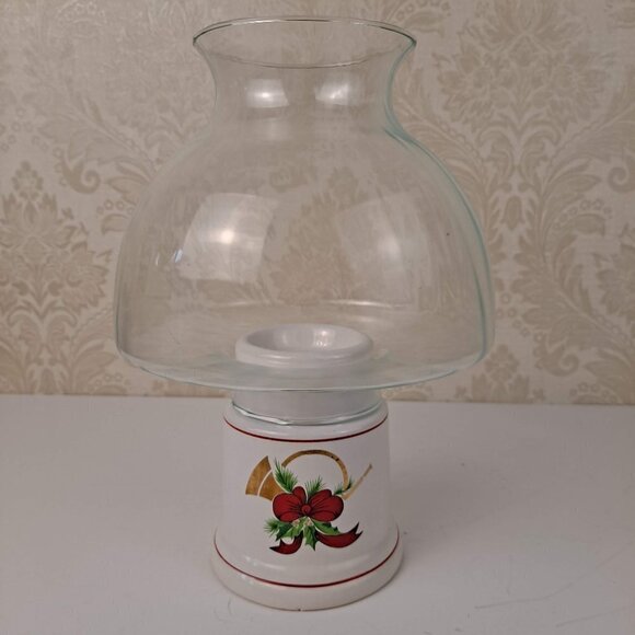 Osram Sylvania Christmas Tealight Votive Candle Holder Lamp Glass Christmas - Picture 1 of 7